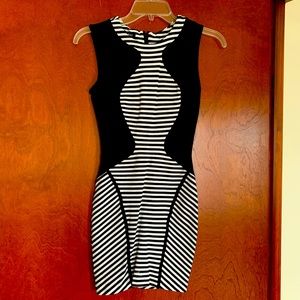 Like new Tight striped dress Thick stretchy fabric